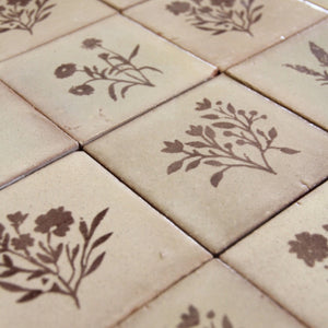 Amano | Color: Potpourri Chocolate, Material: Ceramic, Sold By: Case, Tile Size: 4"x4"x0.47", Commercial: Yes | Residential: Yes | Floor Rated: No | Wet Areas: Yes