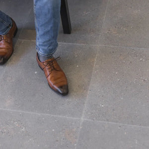 Argent | Color: Grey | Material: Limestone | Finish: Honed | Sold By: Case | Square Foot Per Case: 4 | Tile Size: 12"x24"x0.375" | Commercial: Yes | Residential: Yes | Floor Rated: Yes | Wet Areas: Yes | AJ-23-0809