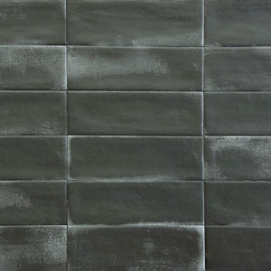 Caribbean | 2x6 | Coal Matte | Glazed