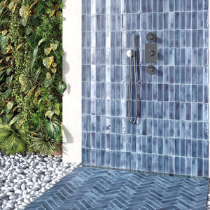 Caribbean | 2x6 | Night Blue Matte | Glazed