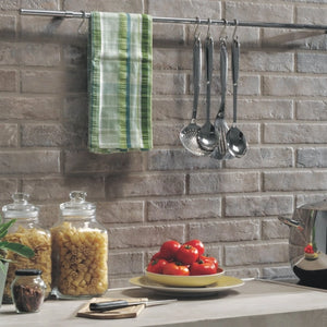 Atelier Brick | 2x10 | Mud | Glazed