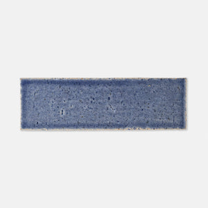 Handcraft Glazed Brick Ibiza Blue | Color: Ibiza Blue| Material: Thin Brick | Finish: Matte | Sold By: SQFT | Tile Size: 2.5"x8"x0.5" | Commercial: Yes | Residential: Yes | Floor Rated: Yes | Wet Areas: Yes | AJ-23-1301