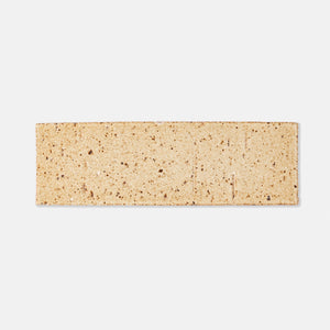 Handcraft Glazed Brick Biscuit | Color: Biscuit| Material: Thin Brick | Finish: Gloss | Sold By: SQFT | Tile Size: 2.5"x8"x0.5" | Commercial: Yes | Residential: Yes | Floor Rated: Yes | Wet Areas: Yes | AJ-23-1301