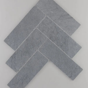 Bardiglio | Color: Grey | Material: Marble | Finish: Tumbled | Sold By: SQFT | Tile Size: 3"x9"x0.375" | Commercial: Yes | Residential: Yes | Floor Rated: Yes | Wet Areas: Yes | AJ-23-0809