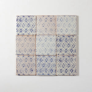 Amano | Color: Azul | Material: Ceramic | Finish: Gloss | Sold By: Case | Square Foot Per Case: 5.38 | Tile Size: 4"x4"x0.787" | Usage: Commercial: Yes | Residential: Yes | Floor Rated: No | Wet Areas: Yes