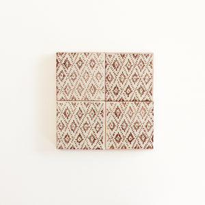Amano | Color: Chocolate | Material: Ceramic | Finish: Gloss | Sold By: Case | Square Foot Per Case: 5.38 | Tile Size: 4"x4"x0.787" | Usage: Commercial: Yes | Residential: Yes | Floor Rated: No | Wet Areas: Yes