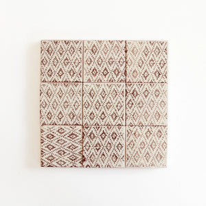 Amano | Color: Chocolate | Material: Ceramic | Finish: Gloss | Sold By: Case | Square Foot Per Case: 5.38 | Tile Size: 4"x4"x0.787" | Usage: Commercial: Yes | Residential: Yes | Floor Rated: No | Wet Areas: Yes
