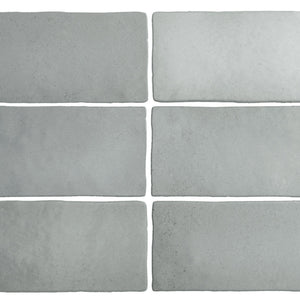 Artisan | Color: Grey | Material: Ceramic | Finish: Matte | Sold By: Case | Square Foot Per Case: 5.38 | Tile Size: 2.5"x8"x0.375" | Commercial: No | Residential: Yes | Floor Rated: No | Wet Areas: Yes | AJ-23-