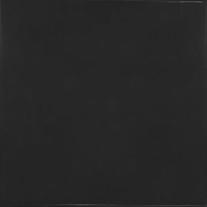 Provence | Color: Black | Material: Ceramic | Finish: Glossy | Sold By: Case | Square Foot Per Case: 10.76 | Tile Size: 5"x5"x0.375" | Commercial: No | Residential: Yes | Floor Rated: No | Wet Areas: Yes | AJ-23-