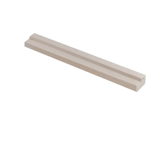 Champagne | Chair Rail | Color: Pale Yellow | Material: Limestone | Material: Limestone | Finish: Honed | Sold By: Piece | Tile Size: 1.625"x12"x0.75" | Commercial: Yes | Residential: Yes | Floor Rated: Yes | Wet Areas: Yes | AJ-23-0809