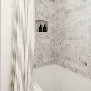 Contessa Bianco | 3x6 | White/Light Grey | Honed