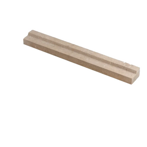 Corton Beige | Chair Rail | Color: Beige | Material: Limestone | Material: Limestone | Finish: Honed | Sold By: Piece | Tile Size: 1.625"x12"x0.75" | Commercial: Yes | Residential: Yes | Floor Rated: Yes | Wet Areas: Yes | AJ-23-0809