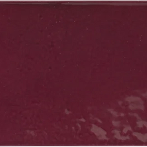 Provence | Color: Dark Purple | Material: Ceramic | Finish: Glossy | Sold By: Case | Square Foot Per Case: 5.38 | Tile Size: 2.5"x8"x0.375" | Commercial: No | Residential: Yes | Floor Rated: No | Wet Areas: Yes | AJ-23-1920