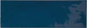 Provence | Color: Blue | Material: Ceramic | Finish: Glossy | Sold By: Case | Square Foot Per Case: 5.38 | Tile Size: 2.5"x8"x0.375" | Commercial: No | Residential: Yes | Floor Rated: No | Wet Areas: Yes | AJ-23-
