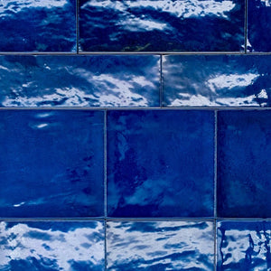 Provence | Color: Blue | Material: Ceramic | Finish: Glossy | Sold By: Case | Square Foot Per Case: 5.38 | Tile Size: 2.5"x8"x0.375" | Commercial: No | Residential: Yes | Floor Rated: No | Wet Areas: Yes | AJ-23-