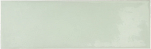 Provence | Color: Light Green | Material: Ceramic | Finish: Glossy | Sold By: Case | Square Foot Per Case: 5.38 | Tile Size: 2.5"x8"x0.375" | Commercial: No | Residential: Yes | Floor Rated: No | Wet Areas: Yes | AJ-23-