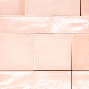 Provence | Color: Pink | Material: Ceramic | Finish: Glossy | Sold By: Case | Square Foot Per Case: 5.38 | Tile Size: 2.5"x8"x0.375" | Commercial: No | Residential: Yes | Floor Rated: No | Wet Areas: Yes | AJ-23-