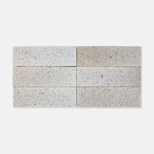 Handcraft Glazed Brick Nordic Grey | Color: Nordic Grey| Material: Thin Brick | Finish: Matte | Sold By: SQFT | Tile Size: 2.5"x8"x0.5" | Commercial: Yes | Residential: Yes | Floor Rated: Yes | Wet Areas: Yes | AJ-23-1301