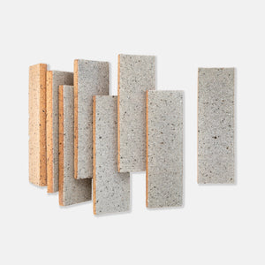Handcraft Glazed Brick Nordic Grey | Color: Nordic Grey| Material: Thin Brick | Finish: Matte | Sold By: SQFT | Tile Size: 2.5"x8"x0.5" | Commercial: Yes | Residential: Yes | Floor Rated: Yes | Wet Areas: Yes | AJ-23-1301