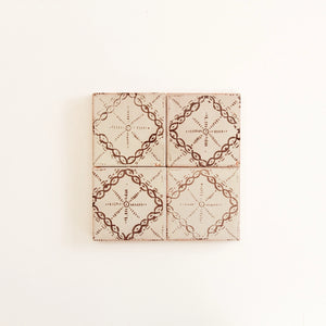 Amano | Color: Chocolate | Material: Ceramic | Finish: Gloss | Sold By: Case | Square Foot Per Case: 5.38 | Tile Size: 4"x4"x0.787" | Usage: Commercial: Yes | Residential: Yes | Floor Rated: No | Wet Areas: Yes