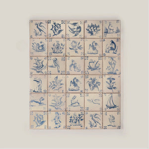 Amano | Color: Antiguo Azul , Material: Ceramic, Sold By: Case, Tile Size: 4"x4"x0.47", Commercial: Yes | Residential: Yes | Floor Rated: No | Wet Areas: Yes