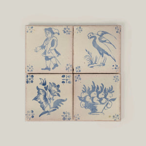 Amano | Color: Antiguo Azul , Material: Ceramic, Sold By: Case, Tile Size: 4"x4"x0.47", Commercial: Yes | Residential: Yes | Floor Rated: No | Wet Areas: Yes