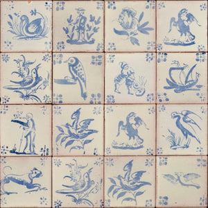 Amano | Color: Antiguo Azul , Material: Ceramic, Sold By: Case, Tile Size: 4"x4"x0.47", Commercial: Yes | Residential: Yes | Floor Rated: No | Wet Areas: Yes