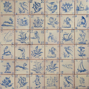 Amano | Color: Antiguo Azul , Material: Ceramic, Sold By: Case, Tile Size: 4"x4"x0.47", Commercial: Yes | Residential: Yes | Floor Rated: No | Wet Areas: Yes