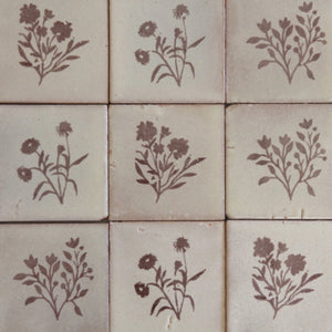 Amano | Color: Potpourri Chocolate, Material: Ceramic, Sold By: Case, Tile Size: 4"x4"x0.47", Commercial: Yes | Residential: Yes | Floor Rated: No | Wet Areas: Yes