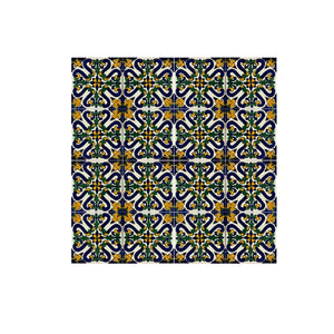 Talavera | 6x6 | Hoja Verde | Gloss