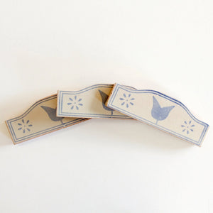Amano | Color: Flor Azul Border | Material: Ceramic | Sold By: Piece | Tile Size: 2.6"x8"x0.47" | Usage: Commercial: Yes | Residential: Yes | Floor Rated: No | Wet Areas: Yes