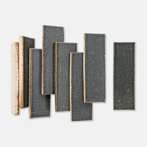 Handcraft Glazed Brick Thai Basil | Color: Thai Basil| Material: Thin Brick | Finish: Matte | Sold By: SQFT | Tile Size: 2.5"x8"x0.5" | Commercial: Yes | Residential: Yes | Floor Rated: Yes | Wet Areas: Yes | AJ-23-1301