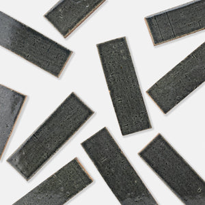 Handcraft Glazed Brick Thai Basil | Color: Thai Basil| Material: Thin Brick | Finish: Matte | Sold By: SQFT | Tile Size: 2.5"x8"x0.5" | Commercial: Yes | Residential: Yes | Floor Rated: Yes | Wet Areas: Yes | AJ-23-1301