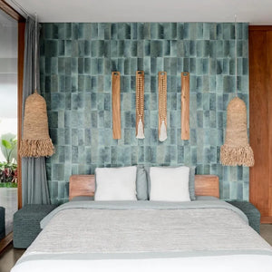 Granada I 2x6 | Gloss | Blue | Material: Ceramic | Finish: Gloss | Sold By: SQFT | Tile Size: 2"x6"x0.375" | Commercial: Yes | Residential: Yes | Floor Rated: No | Wet Areas: No | AJ-23-0205