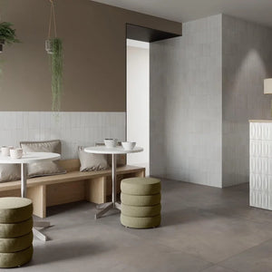 Granada I 2x6 | Gloss | White | Material: Ceramic | Finish: Gloss | Sold By: SQFT | Tile Size: 2"x6"x0.375" | Commercial: Yes | Residential: Yes | Floor Rated: No | Wet Areas: No | AJ-23-0205