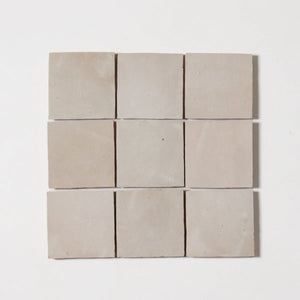 Zellige | 4x4 | Oat | Gloss