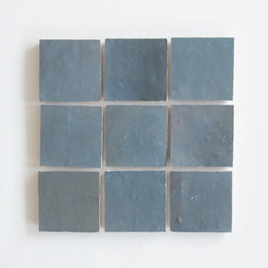 Zellige | 4x4 | Ash Grey | Gloss