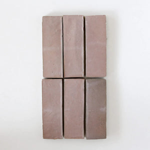 Zellige | 2x6 | Moroccan Pink Bejmat | Gloss
