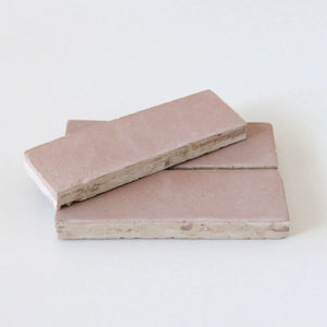Zellige | 2x6 | Moroccan Pink Bejmat | Gloss