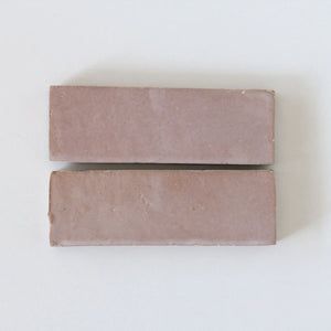Zellige | 2x6 | Moroccan Pink Bejmat | Gloss