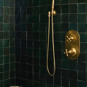 Zellige | 4x4 | Dark Green | Gloss