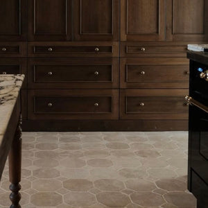 Moroccan Limestone | Octagon | 8x8 | Sahara | Matte