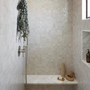Zellige Mosaic - 2x2 | 11.81x11.81 | Snow | Gloss