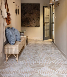 Zellige Mosaic - Star/Cross | 12x12 | Snow | Gloss – Alexander James