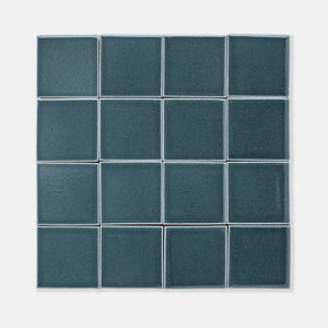 Pendleton | Color: Grey | Material: Porcelain | Finish: Gloss | Sold By: SQFT | Tile Size: 4"x4"x0.313" | Commercial: No | Residential: Yes | Floor Rated: Yes | Wet Areas: Yes | AJ-23-1301