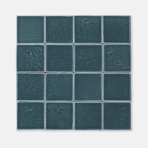 Pendleton | Color: Grey | Material: Porcelain | Finish: Gloss | Sold By: SQFT | Tile Size: 4"x4"x0.313" | Commercial: No | Residential: Yes | Floor Rated: Yes | Wet Areas: Yes | AJ-23-1301