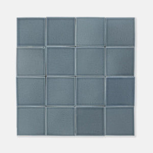 Steel | Color: Grey | Material: Porcelain | Finish: Matte | Sold By: SQFT | Tile Size: 4"x4"x0.313" | Commercial: Yes | Residential: Yes | Floor Rated: Yes | Wet Areas: Yes | AJ-23-1301