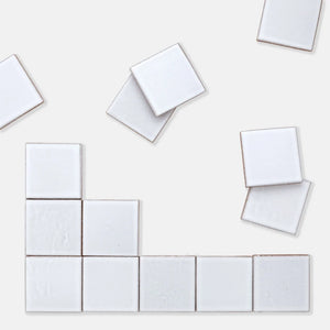 Snow | Color: White | Material: Porcelain | Finish: Matte | Sold By: SQFT | Tile Size: 4"x4"x0.313" | Commercial: Yes | Residential: Yes | Floor Rated: Yes | Wet Areas: Yes | AJ-23-1301