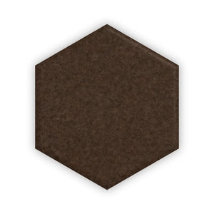 Chocolate 4” Hexagon | Color: Brown | Material: Porcelain | Finish: Matte | Sold By: SQFT | Tile Size: 4"x4"x0.313" | Commercial: No | Residential: Yes | Floor Rated: Yes | Wet Areas: Yes | AJ-23-1301