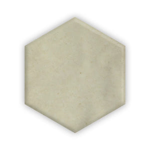 Sand 4” Hexagon | Color: Sand | Material: Porcelain | Finish: Gloss | Sold By: SQFT | Tile Size: 4"x4"x0.313" | Commercial: No | Residential: Yes | Floor Rated: Yes | Wet Areas: Yes | AJ-23-1301